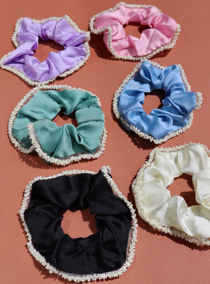 Scrunchie Bordado